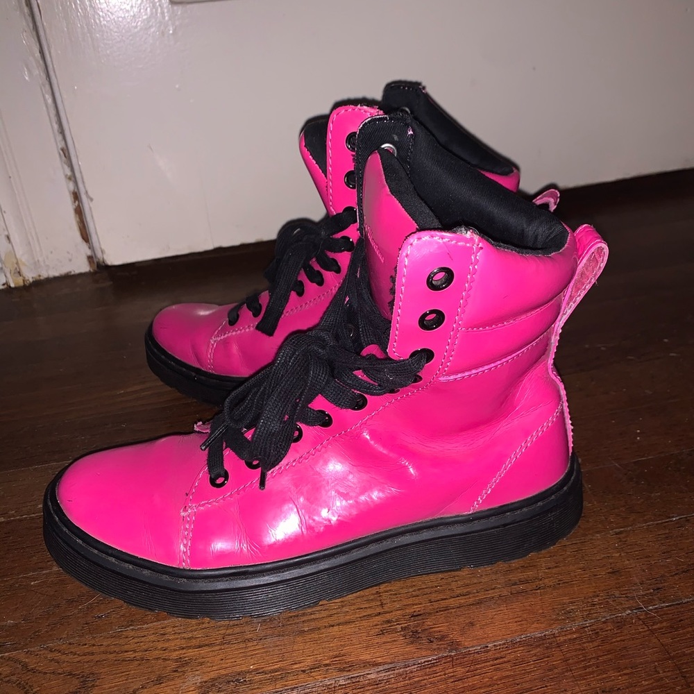 Pink Doc Martens!